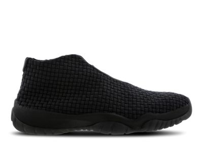 jordan future triple black on feet