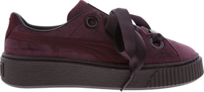 puma platform kiss velvet