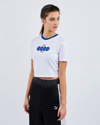 fila crop tee
