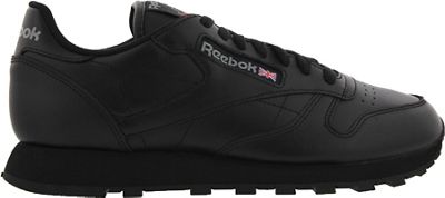 CLASSIC LEATHER HERREN FREIZEITSCHUHE, Originals Running SCHWARZ