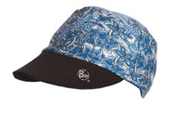 Buff DAMEN LAUFVISOR EVO 2 COCO BLUE , Running Cap blau