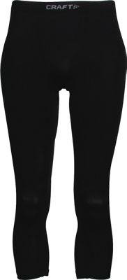Craft WARM HERREN LAUFHOSE DREIVIERTEL, Running Tight 3/4 schwarz