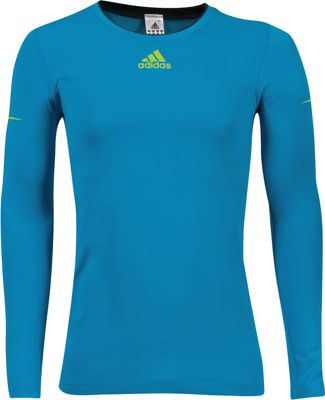 adidas SUPERNOVA SEQUENTIALS HERREN LAUFSHIRT LANG, Running Shirt langarm BLAU