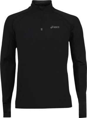 Asics L2 RUN HERREN LAUFSHIRT LANG, Running Shirt langarm SCHWARZ