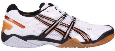 Asics GEL-DOMAIN HERREN INDOORSCHUHE, Indoor Universal WEISS