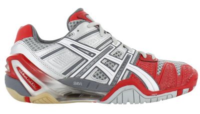 Asics GEL-BLAST DAMEN INDOORSCHUHE, Indoor Handball ROT