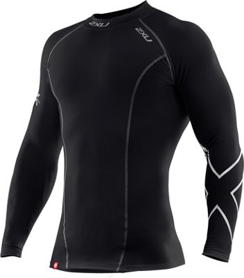 2XU HERREN KOMPRESSIONS-LAUFSHIRT LANG