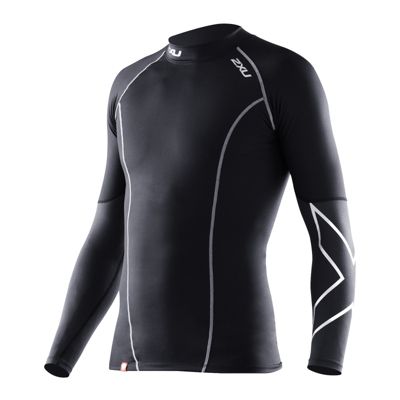 2XU HERREN THERMAL KOMPRESSIONS-LAUFSHIRT LANG