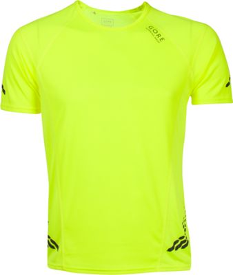 GORE RUNNING WEAR MYTHOS 3.0 HERREN LAUFSHIRT KURZ, Running Shirt kurzarm NEONGELB