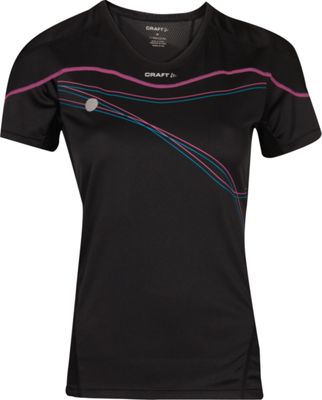 Craft PERFORMANCE RUN LIGHT DAMEN LAUFSHIRT KURZ