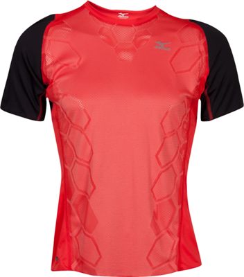 Mizuno PREMIUM BURNOUT HERREN LAUFSHIRT KURZ