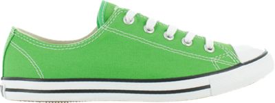 Converse CUCK TAYLOR ALL STAR DAINTY DAMEN FREIZEITSCHUHE, Trend Leinen flach GR&Uuml;N