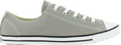 Converse CHUCK TAYLOR ALL STAR DAINTY DAMEN FREIZEITSCHUHE, Trend Leinen flach GRAU