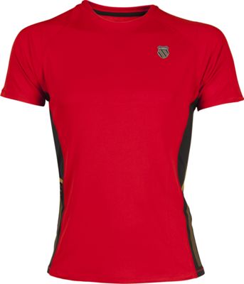 K-Swiss GRAPHIC RAGLAN HERREN LAUFSHIRT KURZ