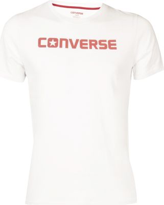 Converse STAR HERREN FREIZEITSHIRT, Sportswear Shirt kurzarm WEISS