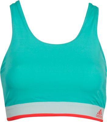 adidas MODERN CLASSIC BRA DAMEN LAUFSHIRT KURZ