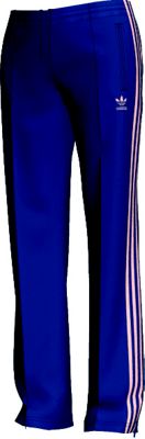 adidas ORIGINALS FIREBIRD TP DAMEN FREIZEITHOSE, Sportswear Hose Web BLAU