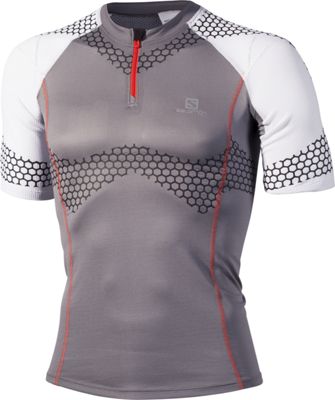 Salomon EXO S-LAB 1\/2 ZIP HERREN LAUFSHIRT KURZ product photo