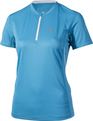 Salomon TRAIL 1\/2 ZIP DAMEN LAUFSHIRT KURZ product photo