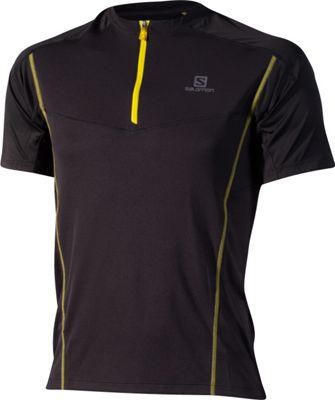 Salomon PACE ZIP HERREN LAUFSHIRT KURZ product photo