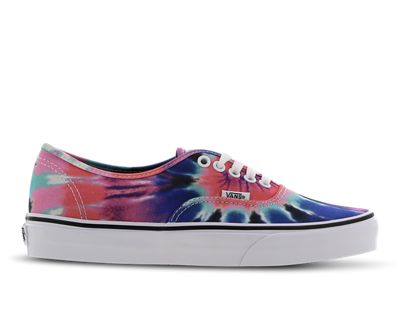 Ausverkauf Damen VANS Authentic Sneakers Blau Rot Ausverkauf Damen VANS Authentic Sneakers Blau Rot