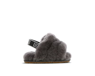 UGG Fluff Yeah Slide - Baby Flip-Flops and Sandals (1098577I-CHRC)