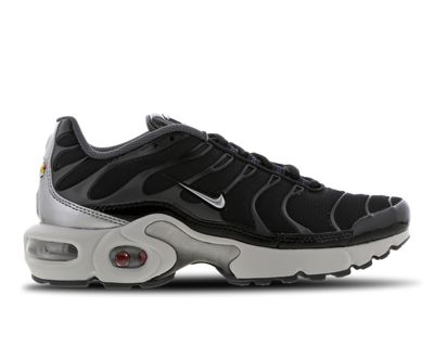 nike tuned 1 grade school shoes black and white