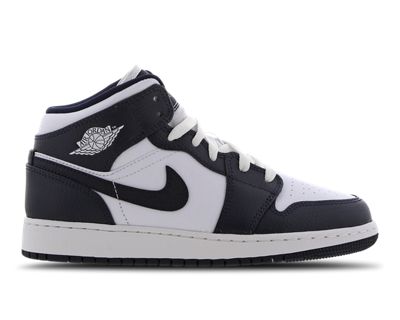 Jordan 1 Mid - Grade School Shoes - 554725-174