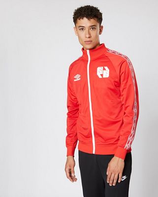 Umbro X Sneaker Freak Diamond Taped - Men Track Tops (UMJM0245 RED)