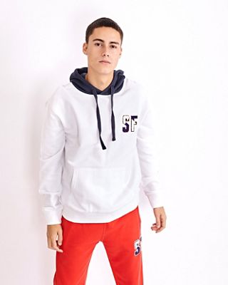 Sneaker Freak College - Men Hoodies (3133220 WHITE)