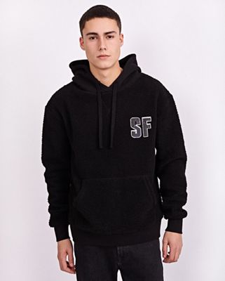 Sneaker Freak Collegic Sherpa - Men Hoodies (3133224 BLACK)