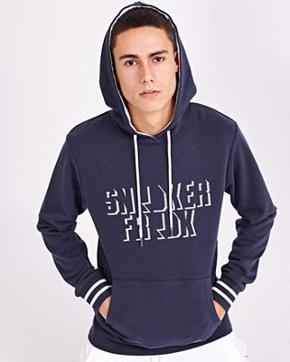 Sneaker Freak Shadow Logo Over The Head - Men Hoodies (3133222 NAVY)