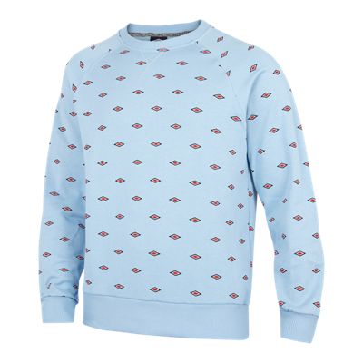 Umbro All Over Print Crew - Men Sweatshirts (UZ2MS1829-CHAMBRAY)