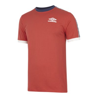 Umbro Tape Logo - Men T-Shirts (UZ2MS1802-RED)