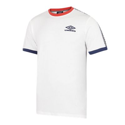 Umbro Tape Logo - Men T-Shirts (UZ2MS1802-WHITE)