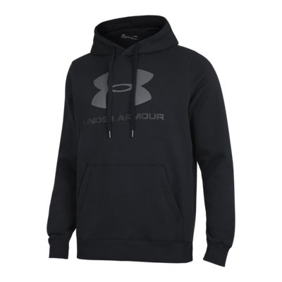 ua rival fleece fitted graphic