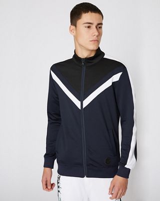 Project X Paris Chevron - Men Track Tops (88183311-BLBK)