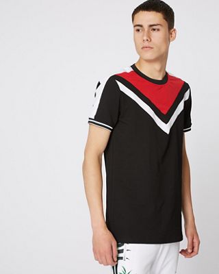 Project X Paris Chevron - Men T-Shirts (88181131-BKRD)