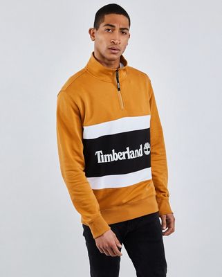 Timberland Cut & Sew Colorblock Funnel Neck - Herren Sweatshirts