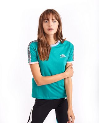 Umbro Contrast Rib - Women T-Shirts (UZ2WW1826 PARA)