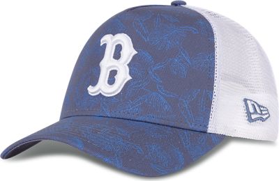 New Era Leaf Print Trucker Boston Red Sox - Unisex Caps (11599140-401)