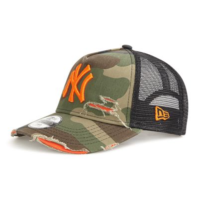 New Era Distressed Trucker New York Yankees Kids - Unisex Caps (11834587)