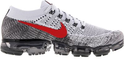 Air VaporMax Platinum Red Black